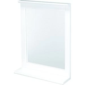 image of Wickes Rectangular Bathroom Mirror - 430 mm