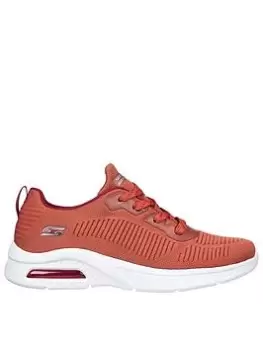 image of Skechers Squad Air Sweet Encounter Trainers, Rust, Size 3, Women