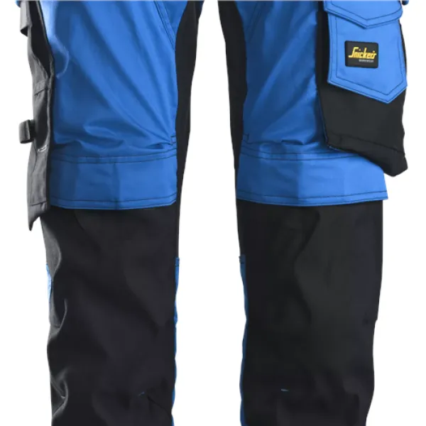 Snickers AllroundWork Stretch Trousers Holster Pockets - True Blue/Black - 154