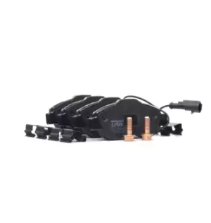 Image of TRW Brake pad set GDB2039 Brake pads,Brake pad set, disc brake FIAT,PANDA (169),500 (312),500 C (312),Panda Schragheck (312_, 319_)