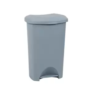 image of Addis 50L Recycled Pedal Bin - Grey