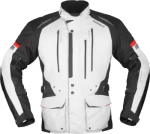 Image of Modeka Striker II Motorcycle Textile Pants, black-grey, Size 2XL, black-grey, Size 2XL