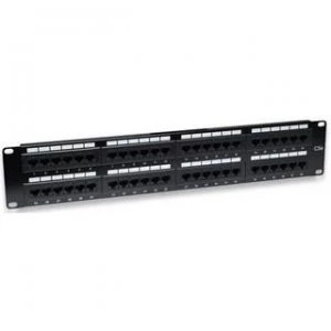 Image of Intellinet Patch Panel Cat5e UTP 48-Port 2U Black