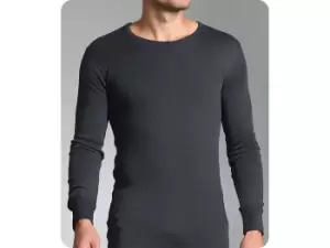 Image of Sockshop WFU3600GRYD Workforce Thermal Long Sleeve Vest L Grey
