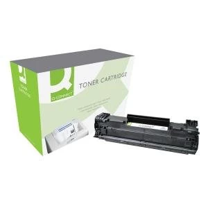 Image of Q-Connect HP 85A Black Laser Toner Ink Cartridge