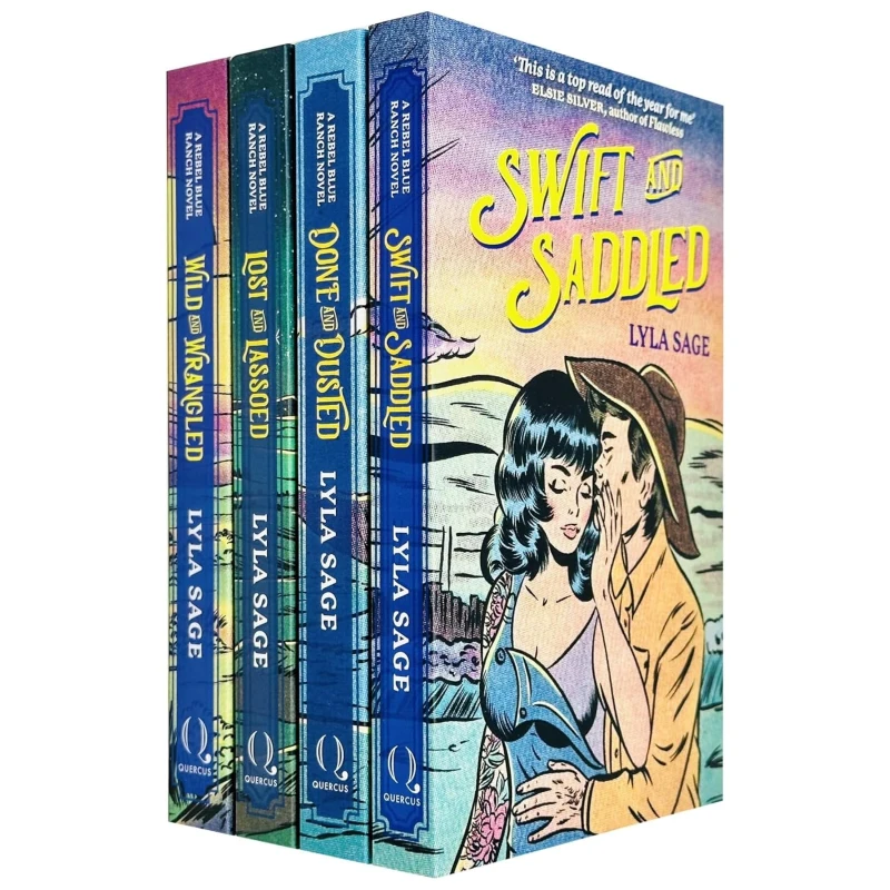 Image of Rebel Blue Ranch Series 4 Book Collection By Lyla Sage Lyla Sage Books