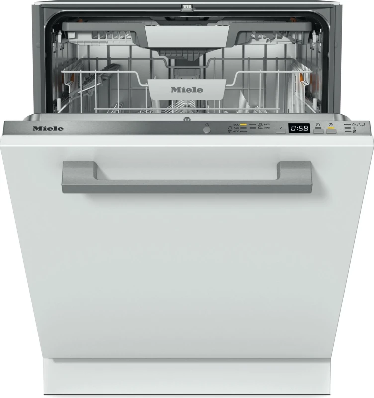 Image of Miele Integrated Dishwasher - QuickPowerWash A-rated Silver control panel G5862SCVi