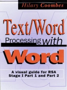 Image of Text/word Processing with Word by Hilary Coombes Hardback