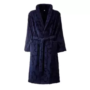 Image of Ted Baker Magnolia Bath Robe - Navy - S/M