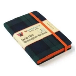 Image of Black Watch: Waverley Genuine Tartan Cloth Commonplace Notebook (9cm x 14cm) by Waverley Books (Hardback, 2016)