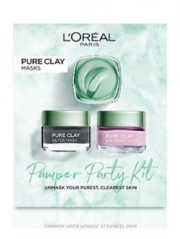 Image of LOreal Paris LOreal Paris Pamper Party Kit Gift Set For Her