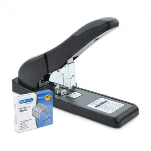 Image of Rapesco ECO HD-140 Heavy Duty Stapler Bk With Staples Pk1000