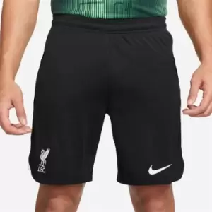 Image of Nike Liverpool FC Stadium 2023 2024 Away Shorts Adults - Black