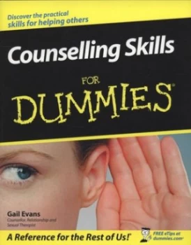 Image of Counselling Skills for Dummies by Gail Evans Paperback