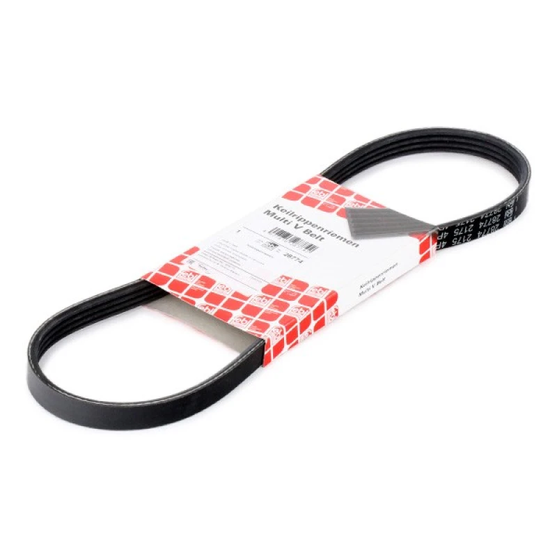 Image of FEBI BILSTEIN 28774 V-ribbed belt EPDM (ethylene propylene diene Monomer (M-class) rubber) V-Ribbed Belts (305)
