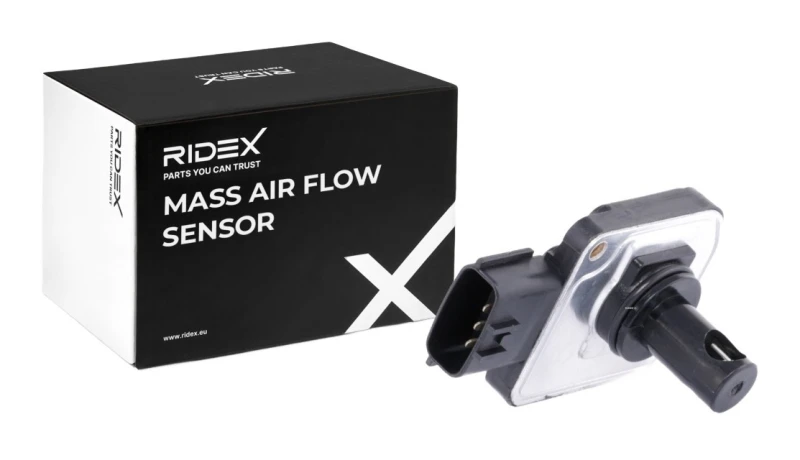 Image of Mass air flow sensor RIDEX 3926A0293
