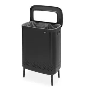 Brabantia Bo Laundry Bin Hi 2x45 Litre Matt Black