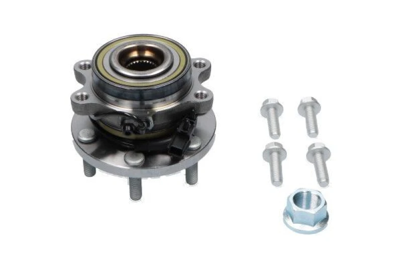 Image of KAVO PARTS WBH-6572 Wheel bearing kit with integrated ABS sensor Wheel Bearing Kit (654)
