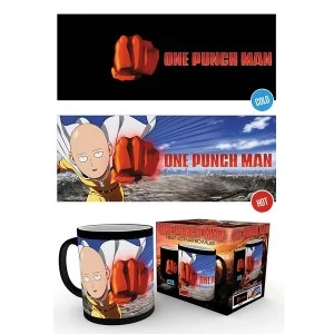 image of One Punch Man Saitama Heat Change Mug