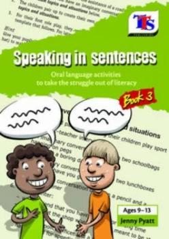 Image of Speaking in Sentences Ages 9-13 Book 3 by Jenny Pyatt Paperback