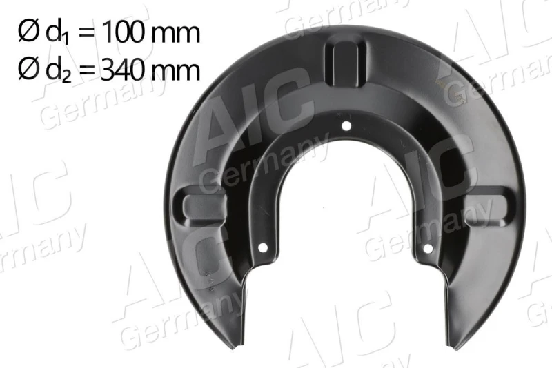 Image of Brake disc backing plate AIC 56438