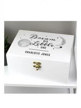 image of Personalised Dream Big Little One Keepsake Box