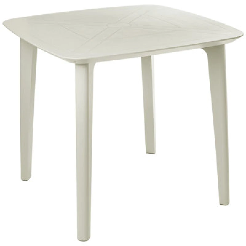 Image of Beliani Garden Dining Table Sorico 86cm 86cm Light Beige