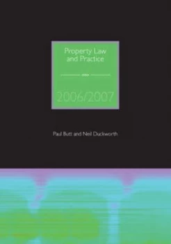 Image of Property Law and Practice by Paul Butt and Neil Duckworth Paperback