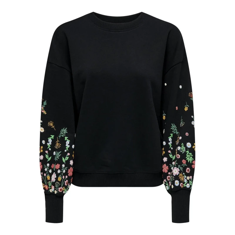 Image of Only Sweatshirt woman Only Brooke Noir Female L