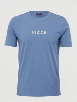 Image of Nicce Centre Logo T-Shirt - Blue