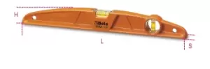 Image of Beta Tools 1696A Die Cast Aluminium Spirit Level with Ground Base 800mm
