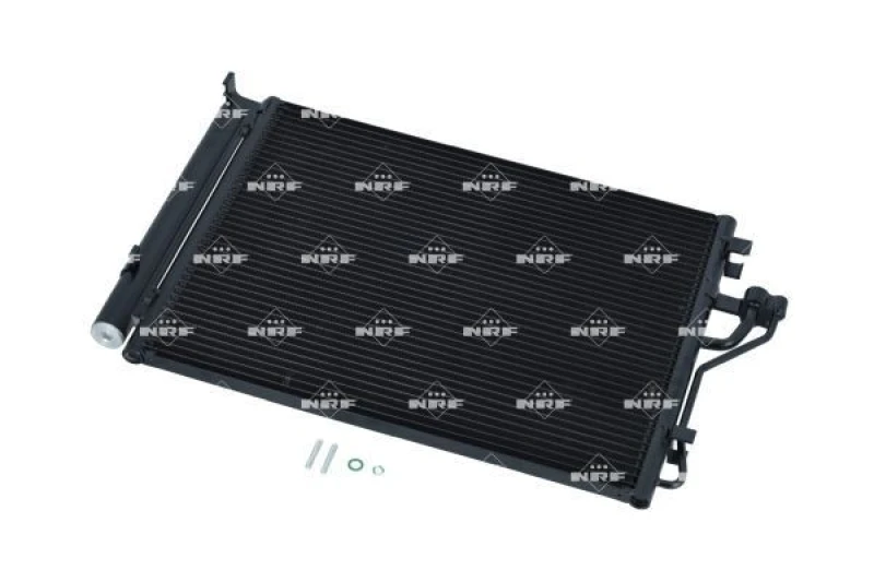 Image of NRF 35999 Condenser EASY FIT with seal ring, with nitrogen filling Aluminium Condenser,air conditioning (448)
