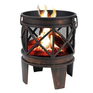 Image of Tepro Gracewood Fire Pit Outdoor Patio Heater