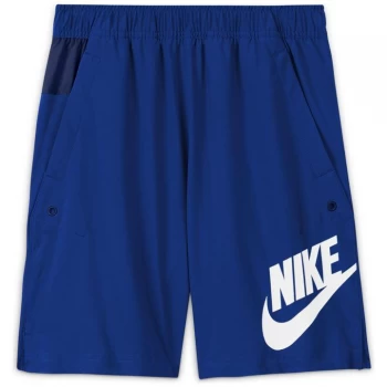 Image of Nike Sportswear Big Kids (Boys') Woven Shorts - Game Royal