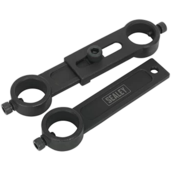 image of Sealey VSE889 Universal Twin Camshaft Holding Tool