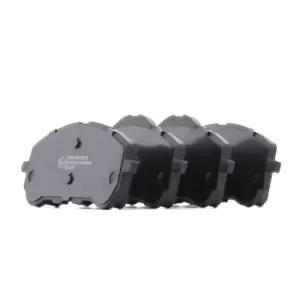 Image of RIDEX Brake pad set 402B1009 Brake pads,Brake pad set, disc brake OPEL,PEUGEOT,CITROEN,COMBO Großraumlimousine (X19),Combo E Kasten / Kombi (X19)