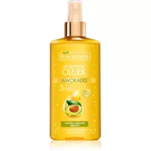 image of Bielenda Precious Oil Avocado nurturing oil for face, body and hair 150ml