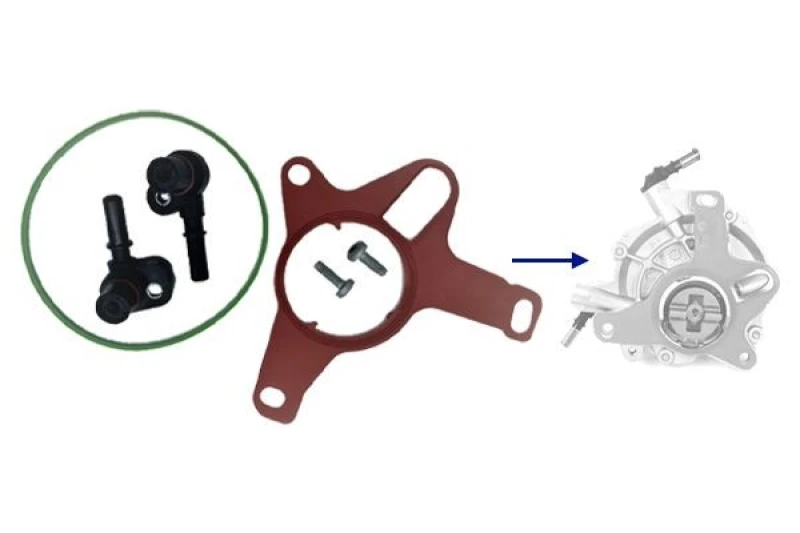 Image of 3RG Repair Kit, vacuum pump (brake system) 3RG 74200