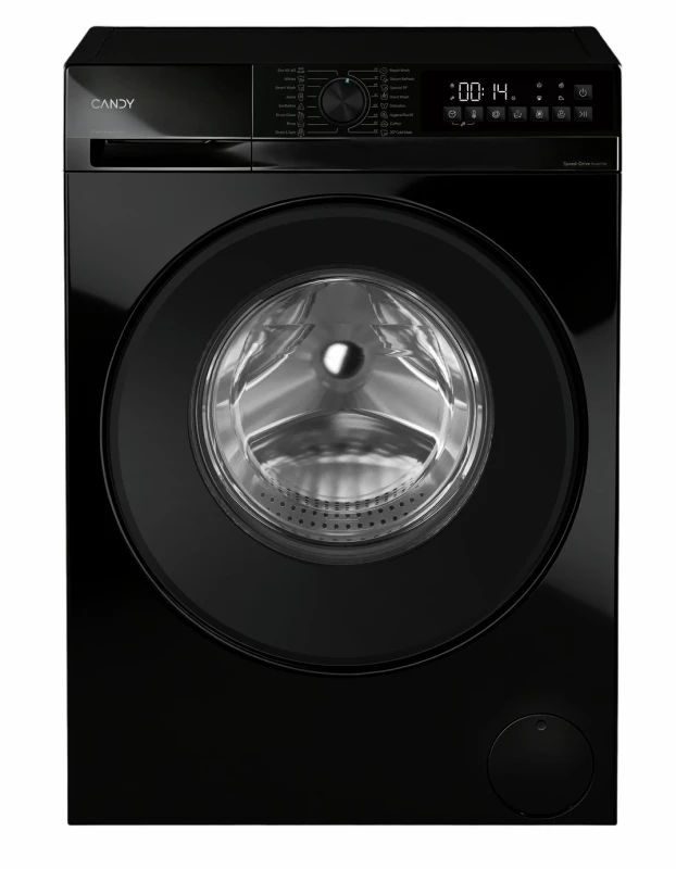 Image of Candy Quick Pro GD 410B9B-80 10KG Washing Machine with 1400 rpm - Black - A Rated