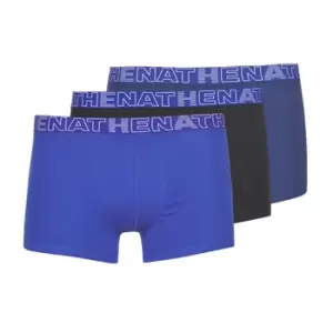 image of Athena BASIC COLOR mens Boxer shorts in Blue - Sizes XXL,S,M,L,XL