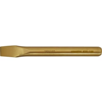 Image of 18X200MM Spark Resistant Flat Cold Chisel Be-Cu - Kennedy