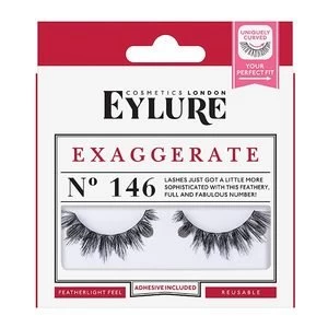 image of Eylure Strip False Lashes - Exaggerate No. 146