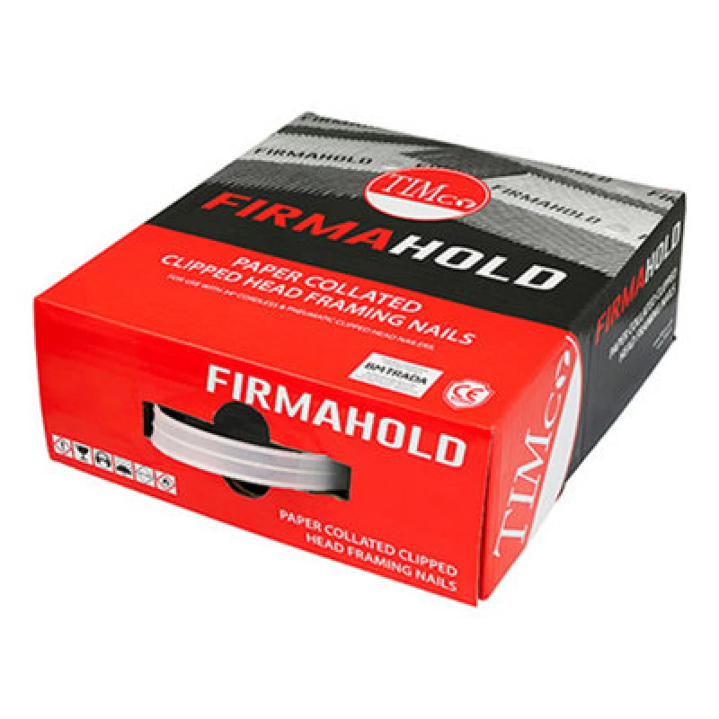 Image of Firmahold First Fix Framing Ring Shank Galvanised Nails CFGT75 Length: 75mm