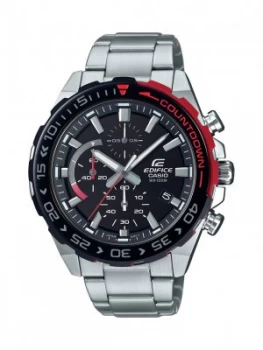 Image of Casio Edifice Mens Chronograph Silver Bracelet Watch