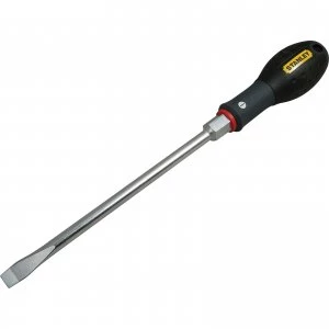 Image of Stanley Fatmax Flared Slotted Bolster Scewdriver 8mm 175mm