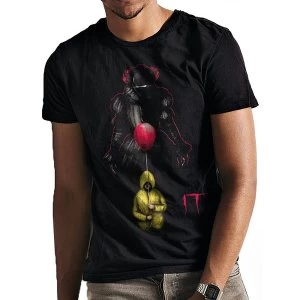 image of It - Lurking Clown Mens Large T_Shirt - Black