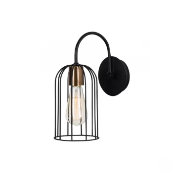 image of Fellini - M-659 Black Wall Lamp