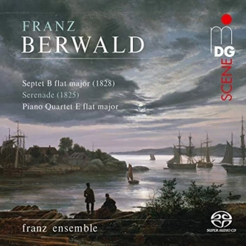 Image of Franz Ensemble - Franz Berwald: Septet B-flat Major (1828)/Serenade (1825)/... CD