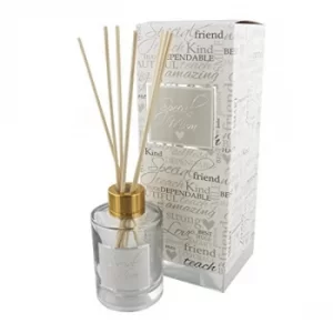 Image of Heartfelt Moments Mum 100ml Reed Diffuser Creme & Vanilla