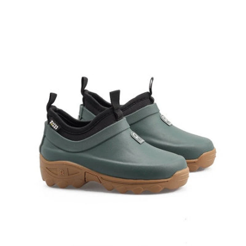 Image of Rouchette Clean Kids Ankle - Green